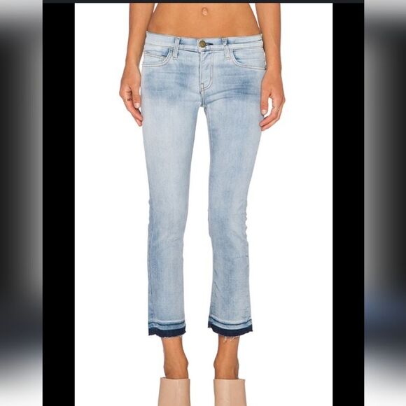 Revolve Current/Elliott Cropped Straight Jean | Oceanspray | Size 26 | NWOT - Picture 3 of 13